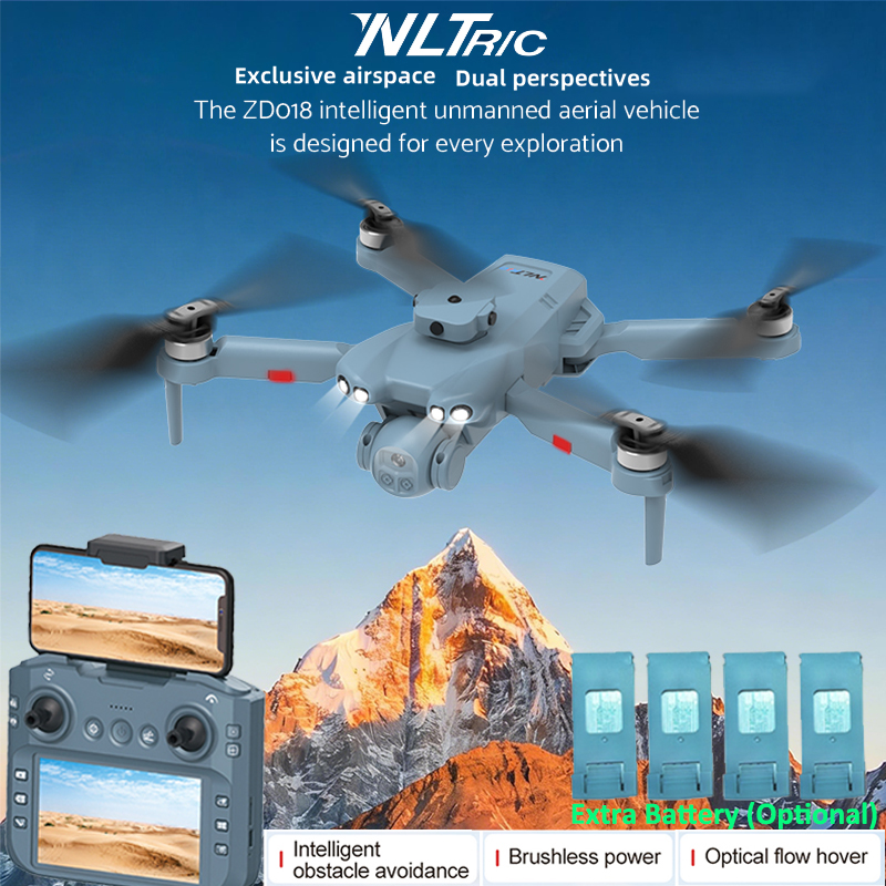 Photography Lighting Position - ZD018 Drone With 4.5inch Screen Remote