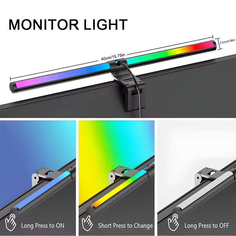USB Powered LED Monitor Light  - Photography Lighting Game ulasan dan harga