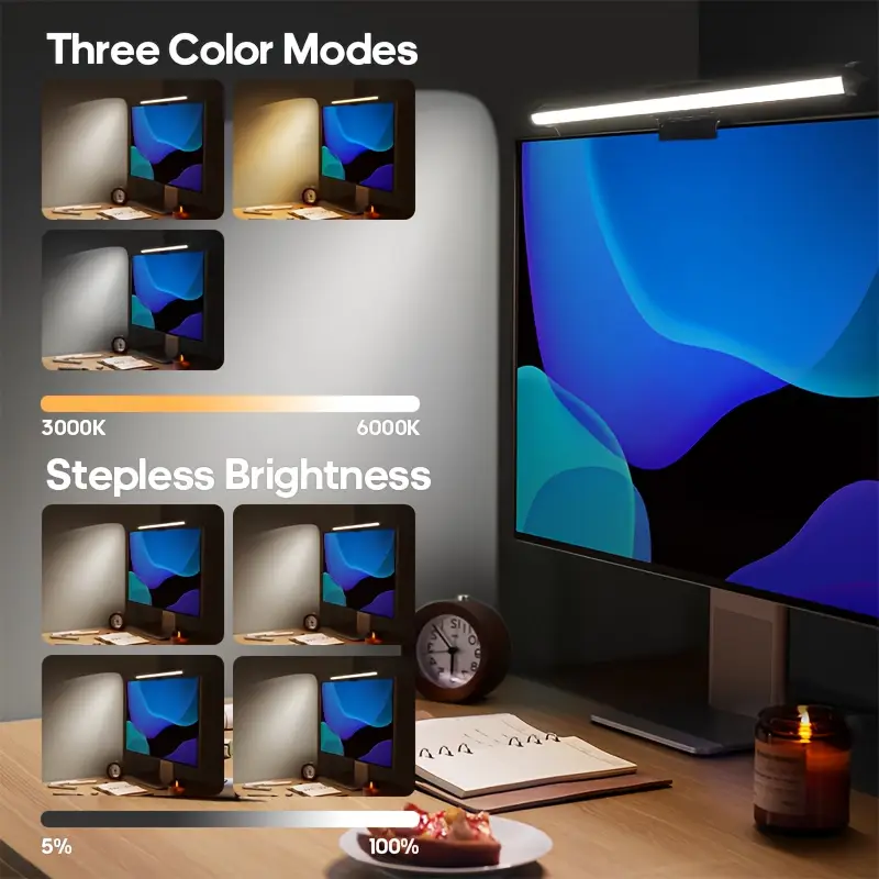 USB Powered LED Monitor Light  - Photography Lighting Game ulasan dan harga