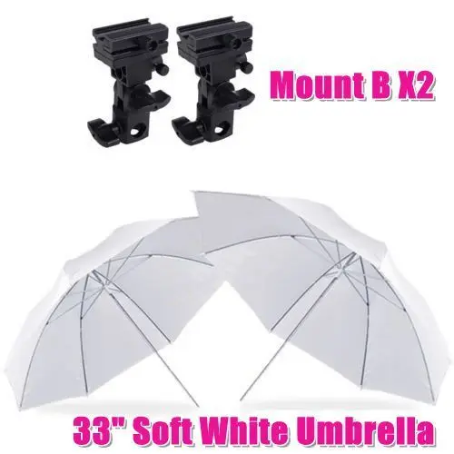 Photography Studio Soft White  - Photography Umbrella Lighting Kit ulasan dan harga