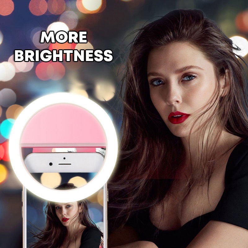 LED Selfie Ring Light 3 Level  - Photography Lighting Game ulasan dan harga