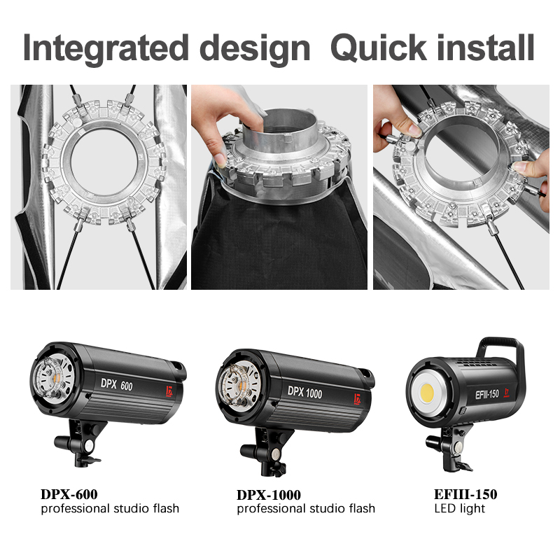 JINBEI KE- 60x90cm Quick Set-u - Photography Studio Lighting Set Up ulasan dan harga