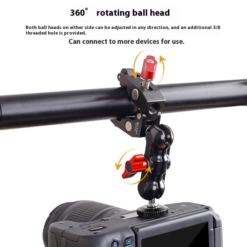 Camera Super Clamp with Double - Photography Lighting Position ulasan dan harga