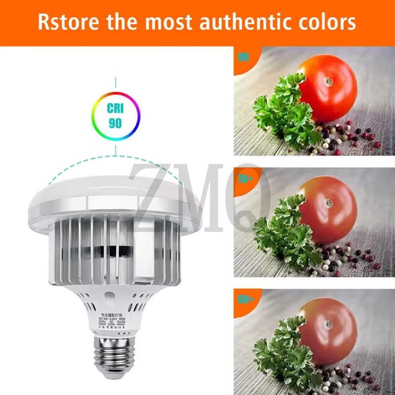 E27 85W 155W Lamp 3200K-5500K  - Photography Lighting Reflector ulasan dan harga