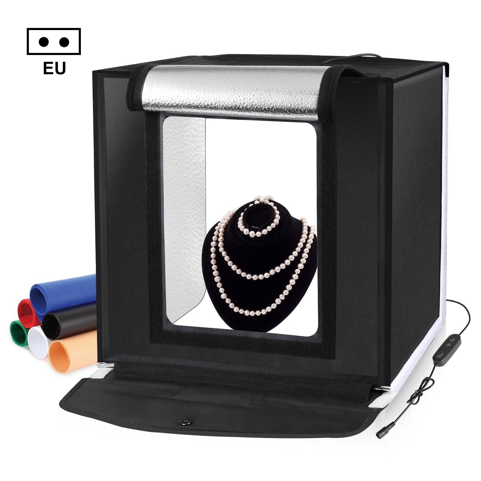 PULUZ 40cm Photo Studio Box Ta - Photography Lighting Kit With Backdrop ulasan dan harga