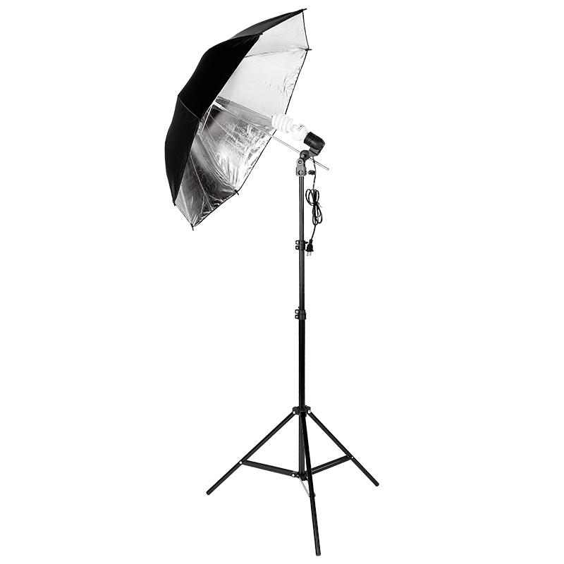 3*45W Photography Photo Video  - Photography Umbrella Lighting Kit ulasan dan harga