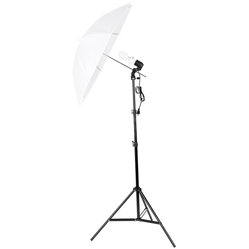 3*45W Photography Photo Video  - Photography Umbrella Lighting Kit ulasan dan harga