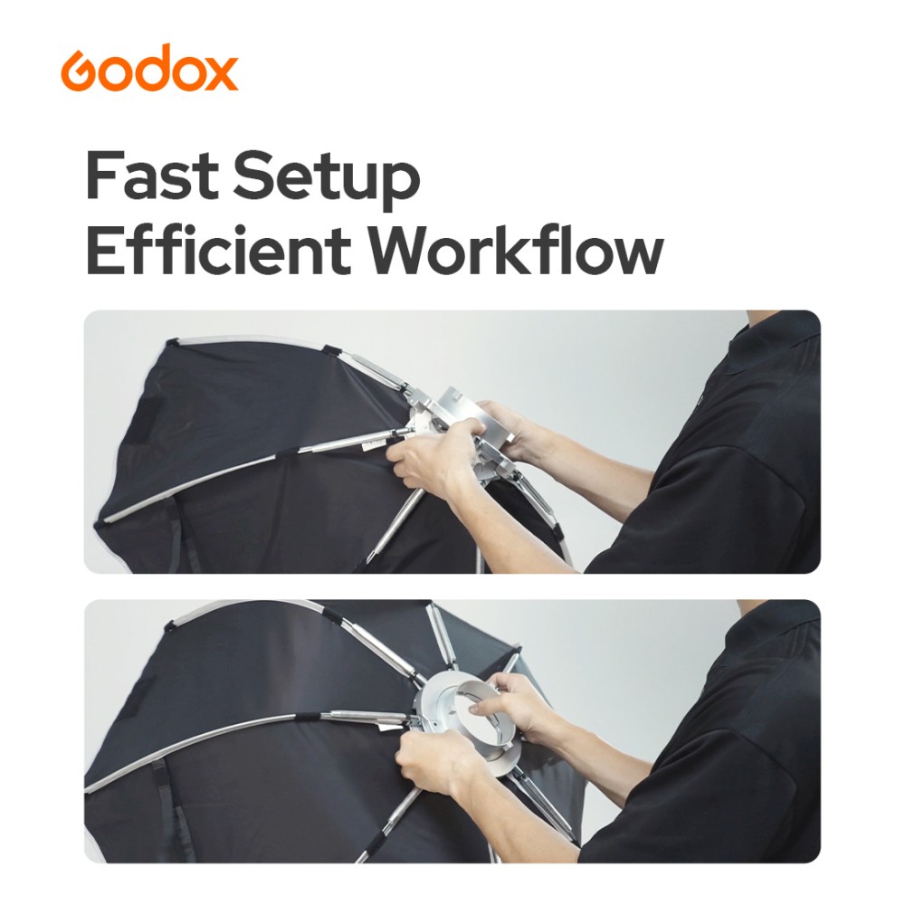 Godox EazyFlow Bty 65S/85S Col - Photography Studio Lighting Set Up ulasan dan harga