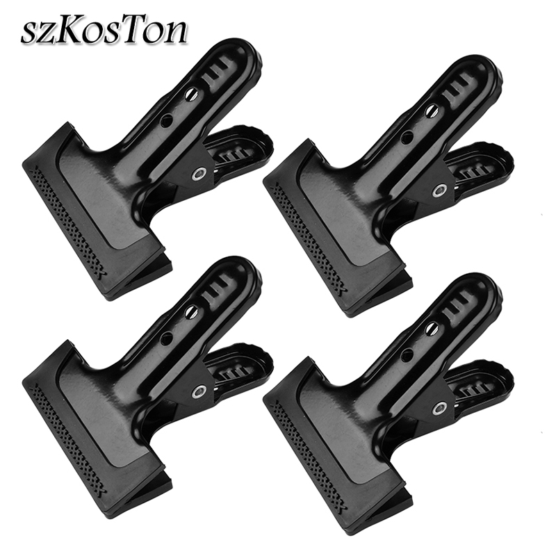 1-12 pcs Metal Clip Background - Photography Lighting Kit With Backdrop ulasan dan harga