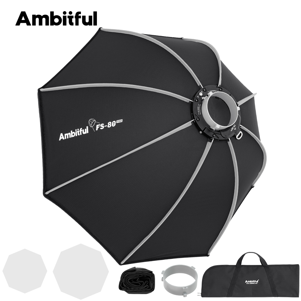 Ambitful FS80PRO Fast Setup Bo - Photography Studio Lighting Set Up ulasan dan harga