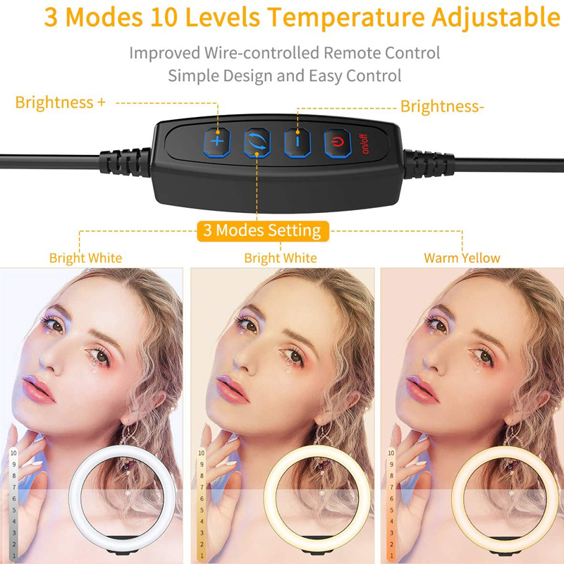 10 inch Selfie Ring Light Phot - Photography Lighting Game ulasan dan harga