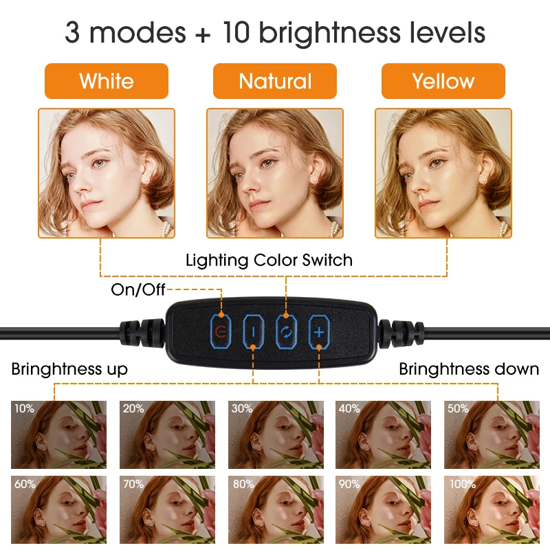 10 inch LED Selfie Ring Light  - Photography Lighting Stick ulasan dan harga