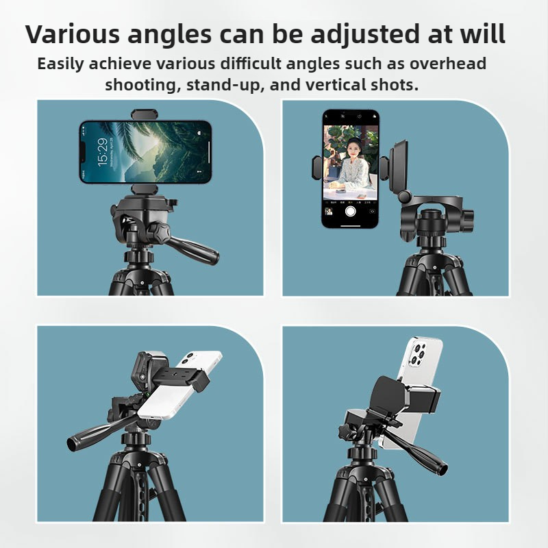 Smart Phone Camera Tripod Sing - Photography Lighting Position ulasan dan harga