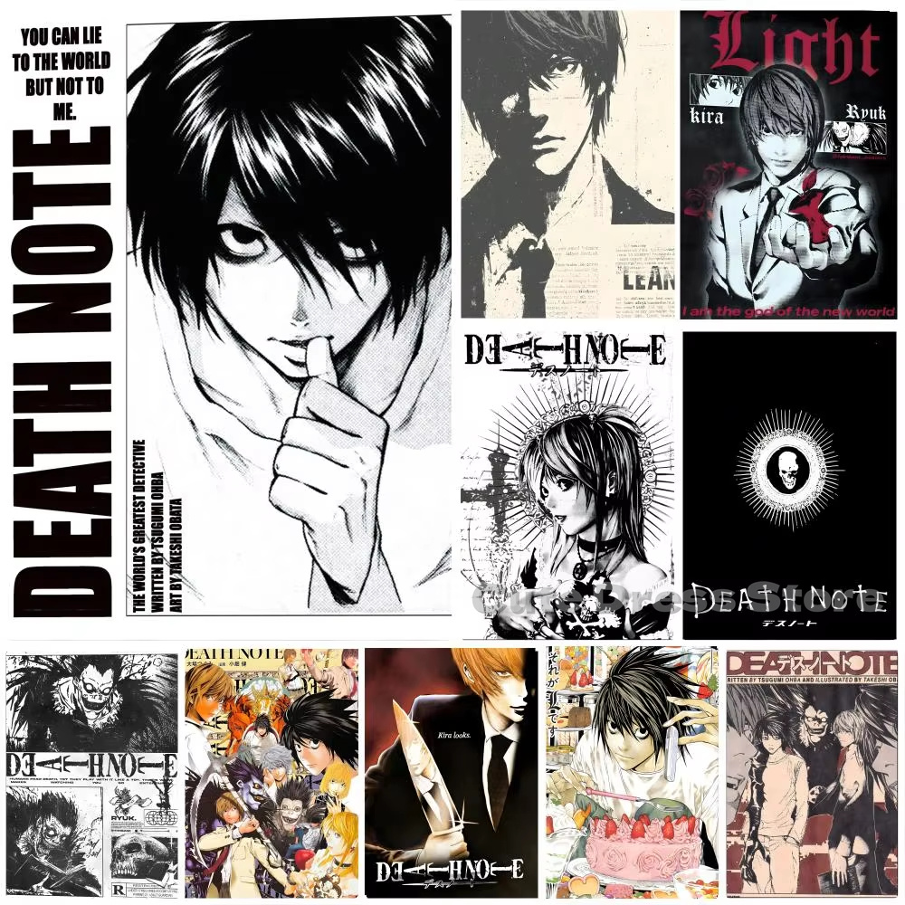 Death Note Canvas Print Unfram - Photography Lighting Game ulasan dan harga