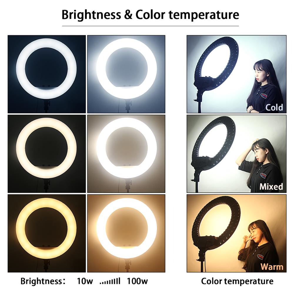 Fusitu FT-54 LED Ring Light Di - Photography Umbrella Lighting Kit ulasan dan harga