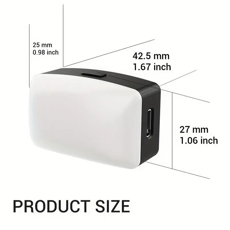Mini Magnetic LED Selfie Light - Photography Lighting Game ulasan dan harga