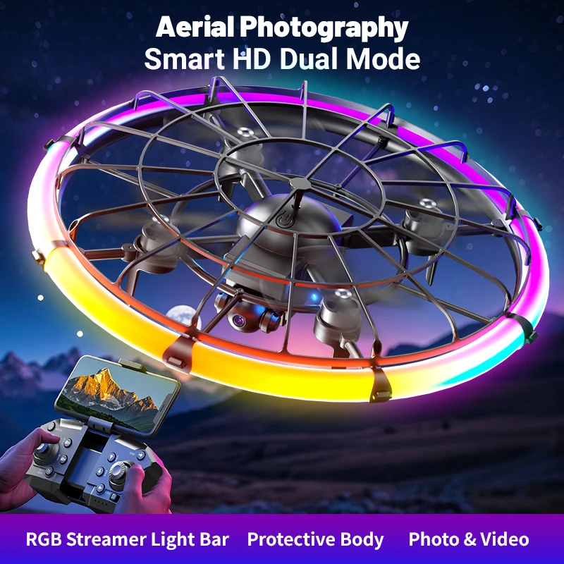 JJRC H145 UFO RC Drone with Du - Photography Lighting Game ulasan dan harga