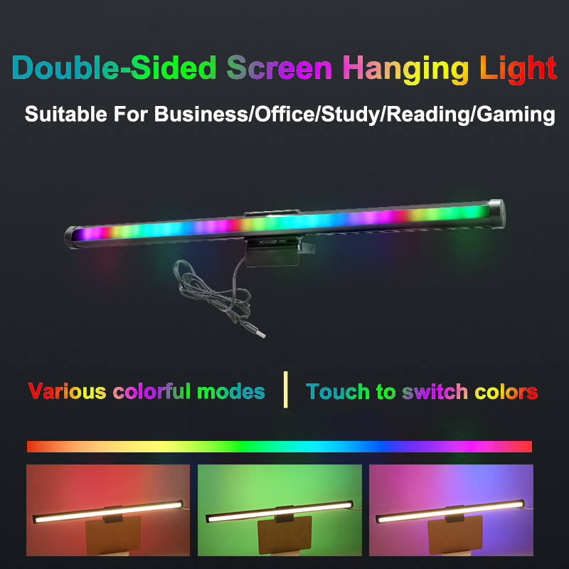 40CM RGB Atmosphere Table Lamp - Photography Lighting Game ulasan dan harga