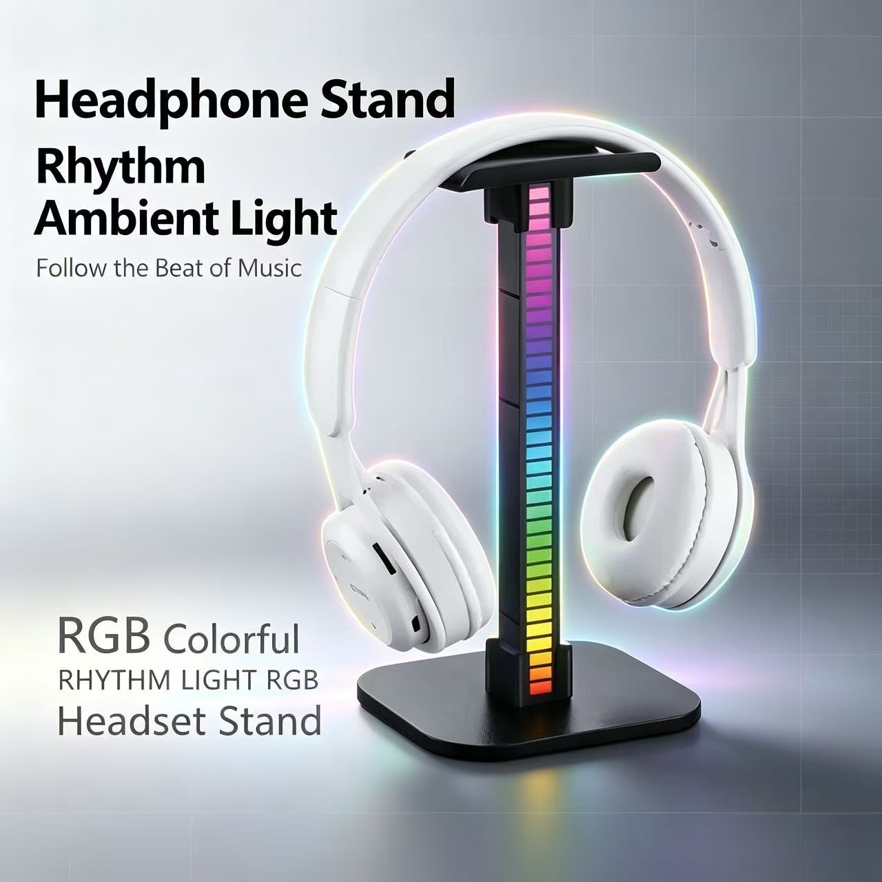 USB Gaming Headphone Stand RGB - Photography Lighting Game ulasan dan harga