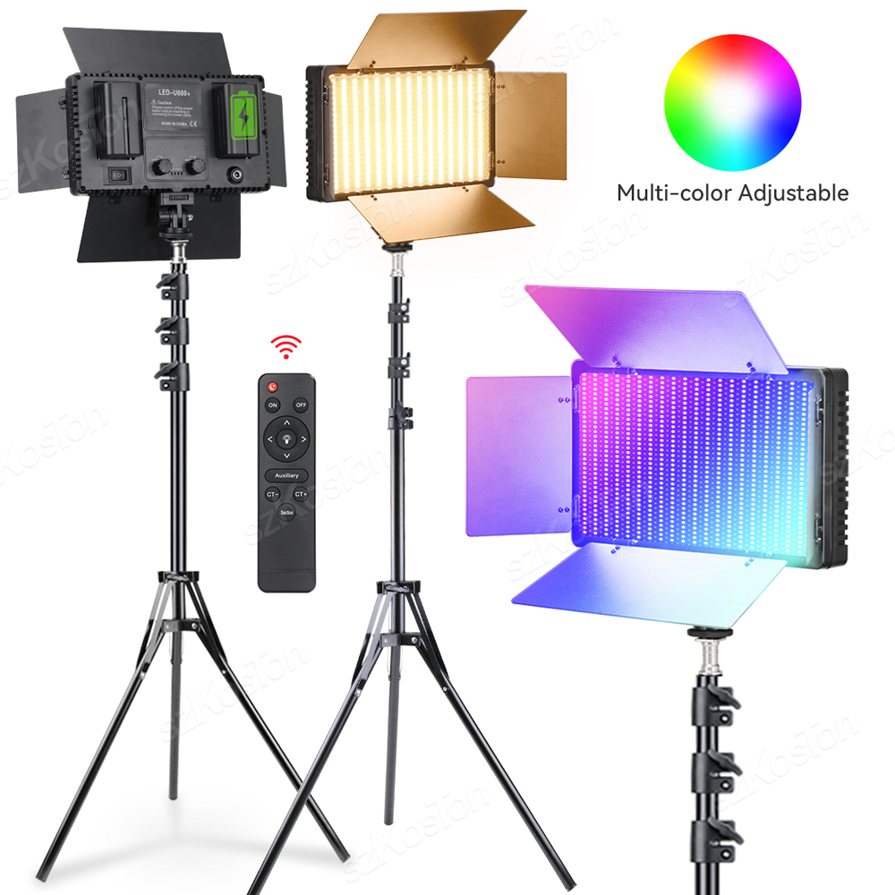 RGB Photography Video LED Fill - Photography Umbrella Lighting Kit ulasan dan harga